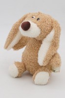 Мягкая игрушка Кролик Лоуренс, коричневый, самый младший 15 см, 01005815G