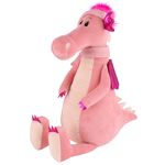 Мягкая игрушка Дракон Эмма В Шапочке, 25 см, MT-MRT012304-1-25