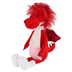 Мягкая игрушка Дракон Руби В Шарфике И Валенках, 30 см, MT-MRT012309-2-30