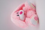 Мягкая игрушка Зайка Мальт, розовый, 23/30 см, 0401523S