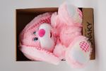 Мягкая игрушка в инд. подарочной коробке Зайка Мальт , розовый , 23/30 см, 0401523S