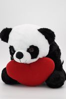Ненабит. мягкая игрушка Панда Краш, 40 см со средним красным сердцем, 041840-47