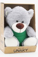 Мягкая игрушка в средней подарочной коробке Медведь Дюкан в зелёном фартуке,  26/36 см, 0640928S-6M