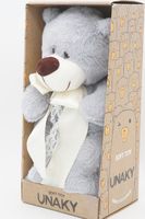 Мягкая игрушка в большой подарочной коробке Медведь Дюкан с атласным молочным бантом,  26/36 см, 0640928S-71L