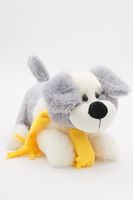 Мягкая игрушка Щенок Дракарис в жёлтом шарфе,  25 см, 0751025-67