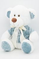 Мягкая игрушка Медвежонок Ромул, старший, 37/43 см, в молочном банте, 08111B37S-71