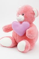 Мягкая игрушка Медведица Фью с розовым флисовым сердцем, 30 см, 0824030CS-33