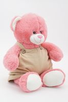 Мягкая игрушка Медведица Фью в бежевом комбинезоне, 30 см, 0824030CS-68