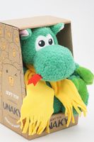 Мягкая игрушка в маленькой подарочной коробке Дракошечка Зина, 20 см, в жёлтом флисовом шарфе, 0881020-67K