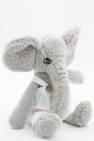 Мягкая игрушка Слоник Фауст младший в белом комбинезоне,  22 см, 0892922-20