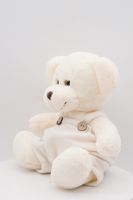 Мягкая игрушка Мишка Аха Великолепный малый 24/32 см в белом флисовом комбинезоне, 0937224S-20