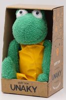 Мягкая игрушка в маленькой подарочной коробке Лягушка Синдерелла в лаковом комбинезоне, 20/24 см, 973520-35К