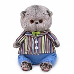 Мягкая игрушка Басик BABY в полосатом пиджаке, BB-062