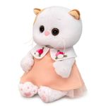 Мягкая игрушка Ли-Ли BABY в персиковом платье, 20 см, LB-122