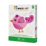 Набор для Творчества Maxi Art, Игрушка из Фетра Райская Птичка, 21 см, MA-A0069-1