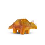 Игрушка-сквиш Антистресс-Динозавр Трицератопс, 14 см, в Красочном Пакете с Окошком, MT-GP0720218