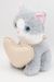 Мягкая игрушка Кошечка Амина, 20 см, с бежевым сердцем, 01046920-61