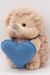 Мягкая игрушка Ежик Златон, 22 см, с голубым сердцем, 0913222-60