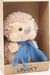 Мягкая игрушка в средней подарочной коробке Ежик Златон, 22 см, в голубом шарфе, 0913222M-54