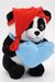 Мягкая игрушка Панда Фо Бо малая, 20 см, с шариками для мелкой моторики, в красном колпаке с кисточкой и с голубым сердцем, 0984620-28-60