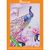Картина Стразами на Холсте Maxi Art, Павлин с Розовым Хвостом, 20х30см, в Коробке, MA-KN0261-13