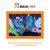 Картина Стразами на Холсте Maxi Art, Голубая Бабочка, 24х34см, в Коробке, MA-KN0262-6
