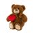 Игрушка Мягконабивная Медвежонок Миша с Сердечком, 22 см, MT-B30874-22